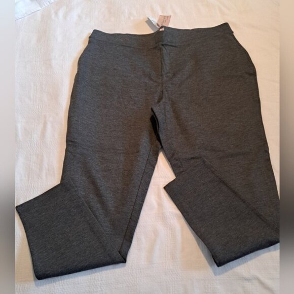 Philosophy Women's size 2X work wear leggings, medium gray, NWT - Picture 5 of 5